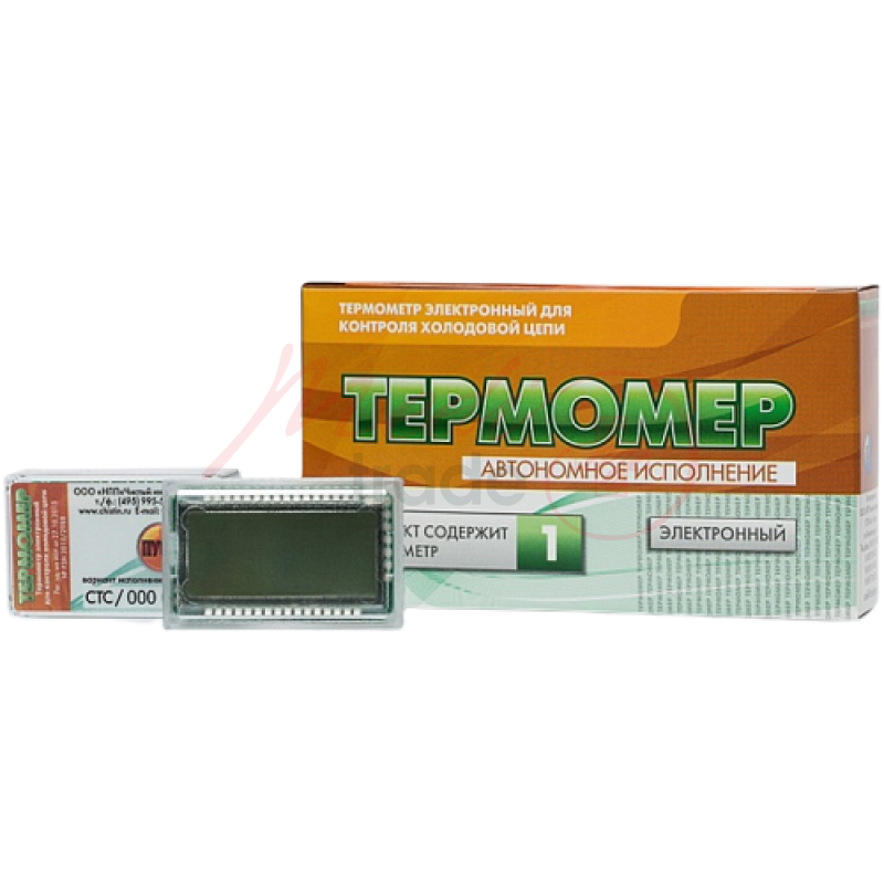 Термометр электронный Термомер-СТС с приостановкой контроля Чистый инструмент